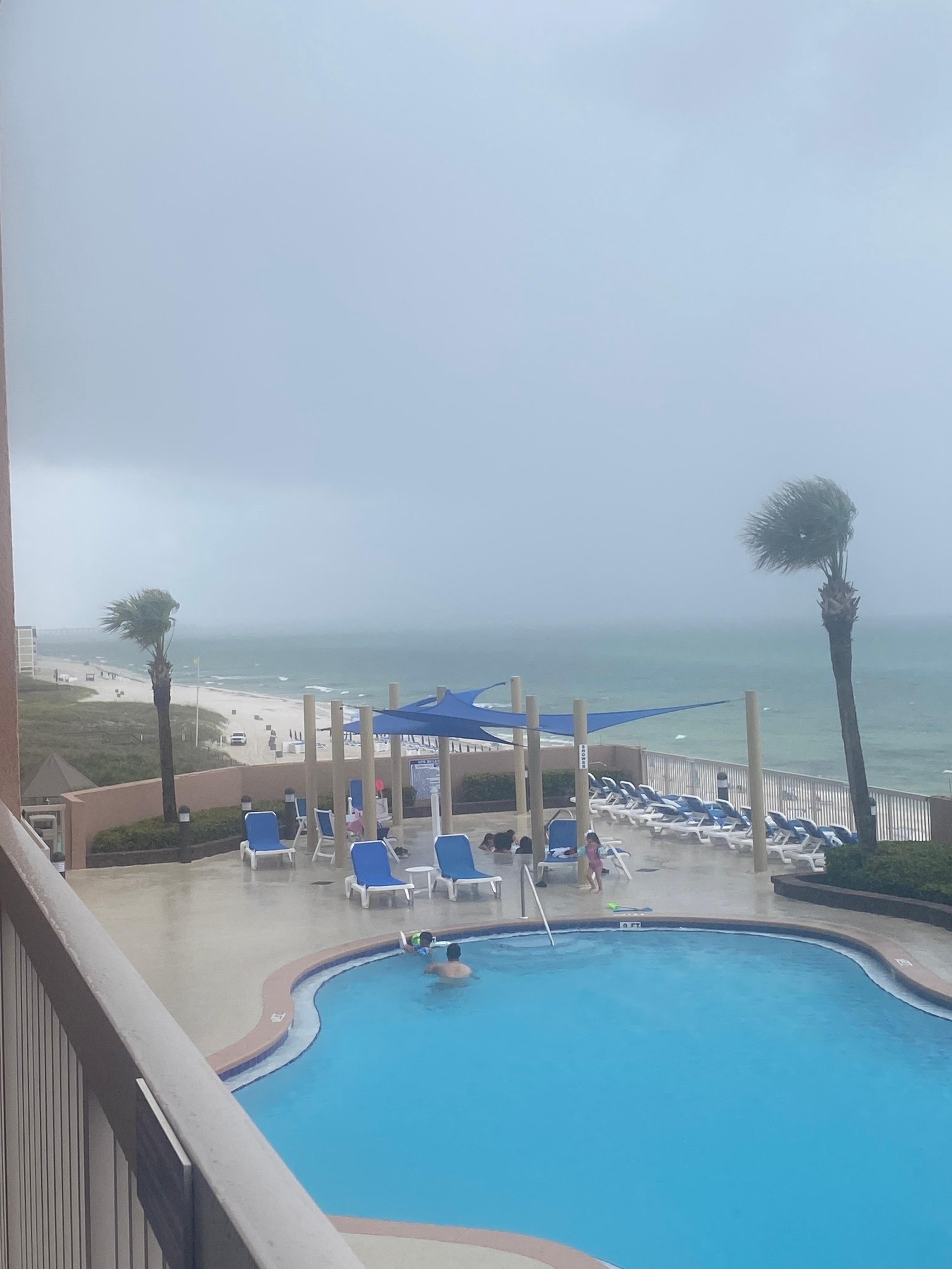 Storm rolling in