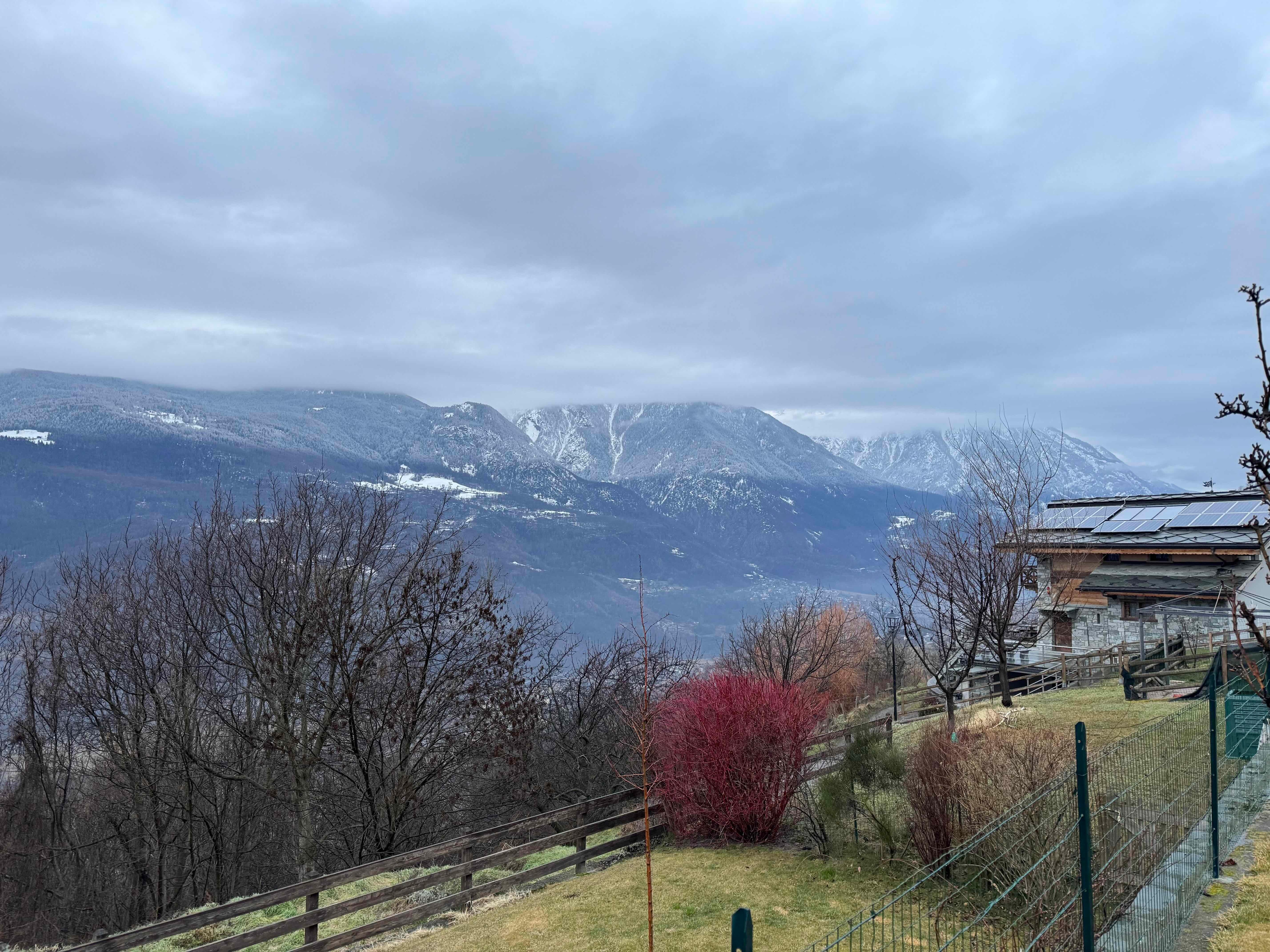 Panorama from the garden