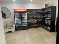 Hotel lobby and snacks