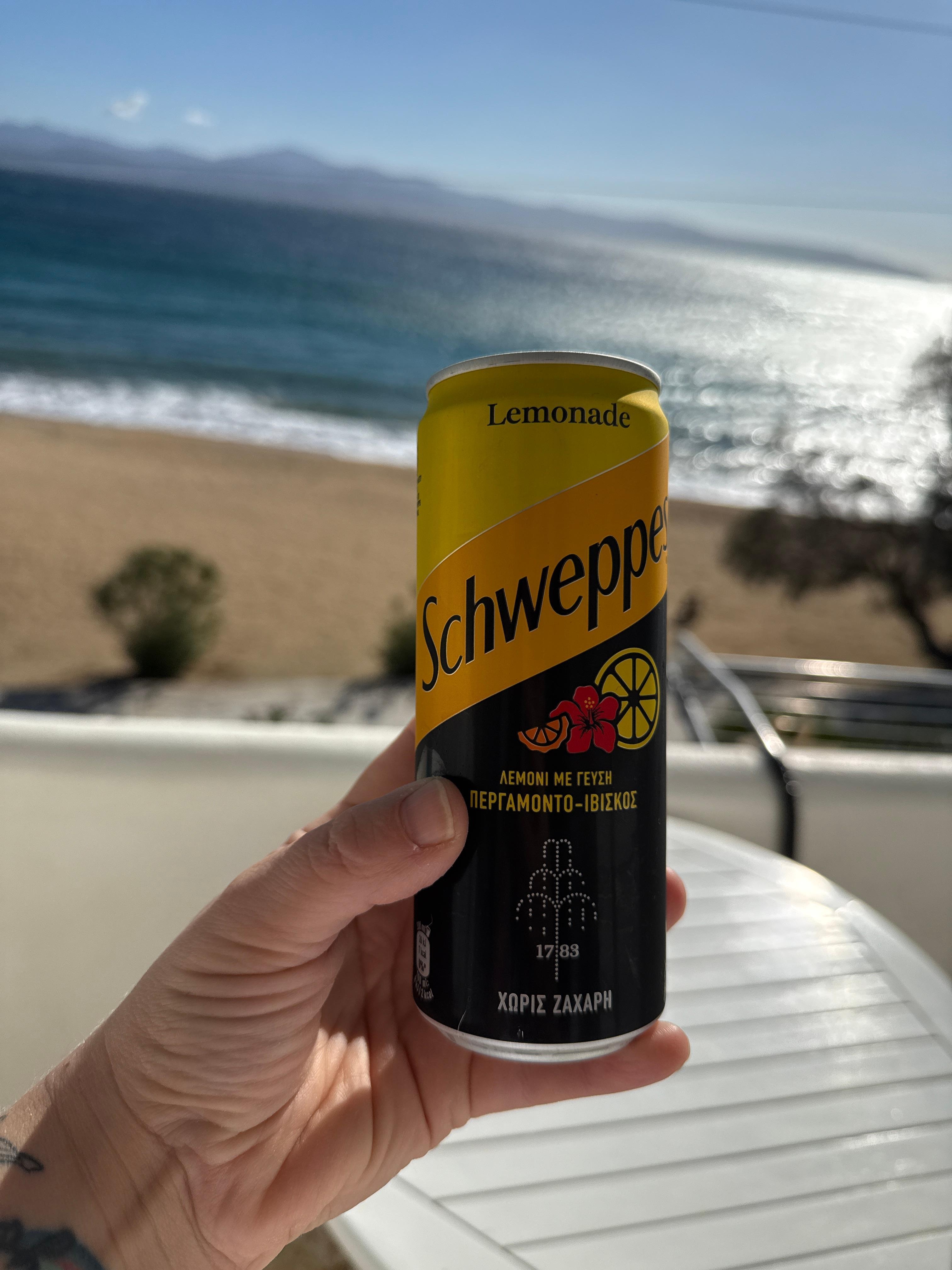 Private balcony off our room