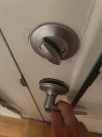 Deadbolt locks not functional in a high crime area