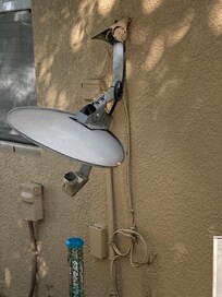 Not working and hanging off the back of the wall