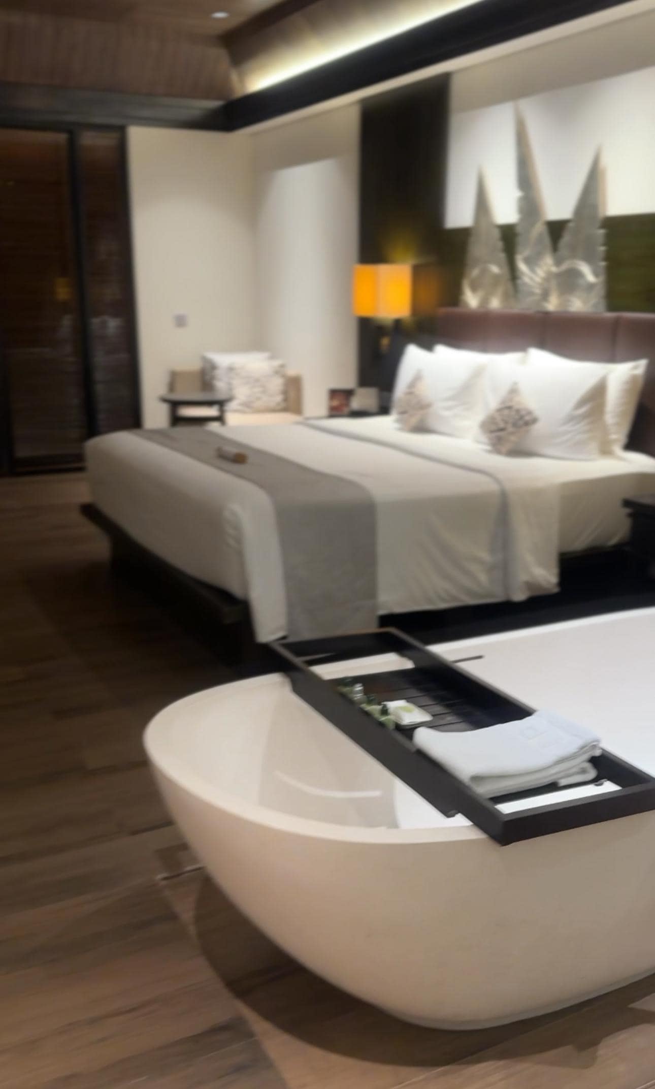 Open plan layout