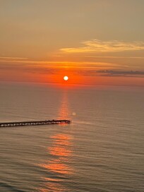 Sunrise from our balcony
