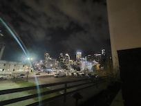 View from the pool.