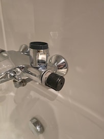 Tap handle wasnt attached