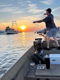 Casting for shrimp