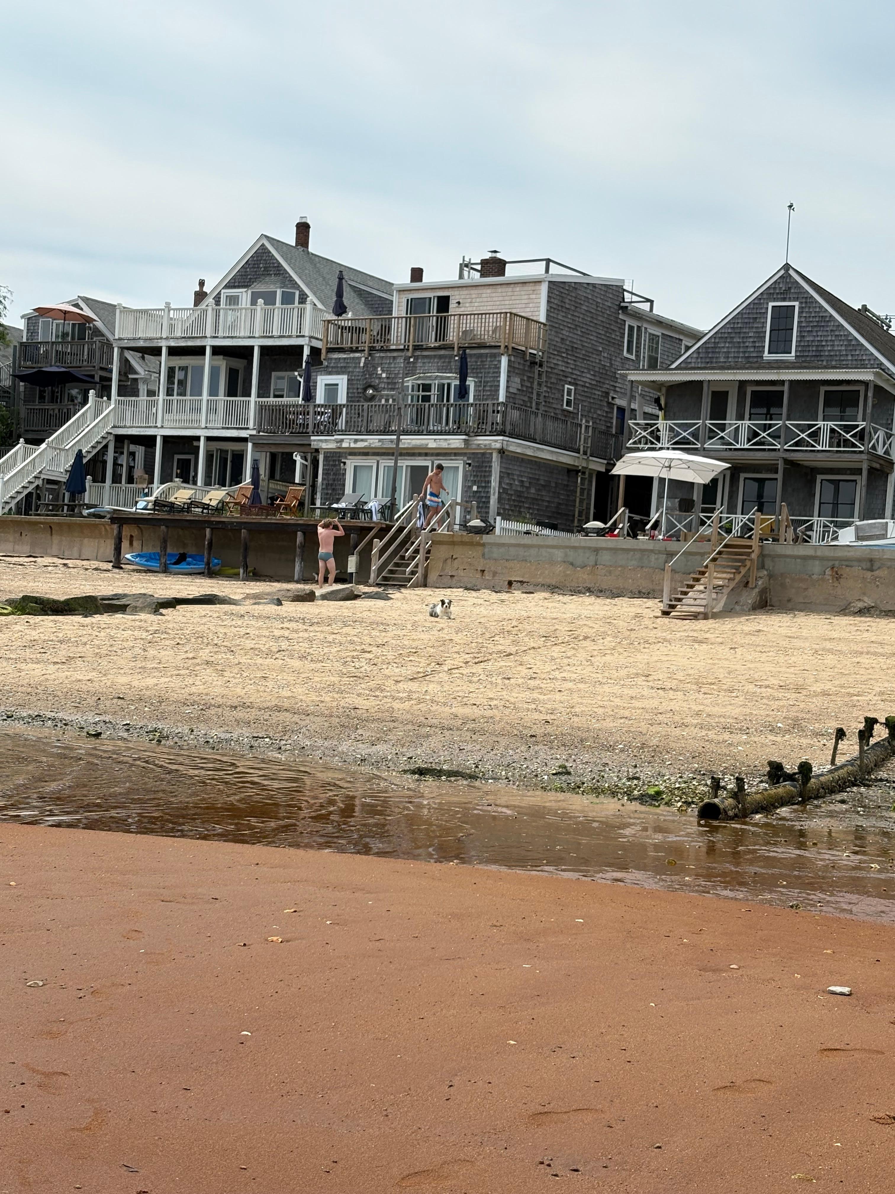 View of the house from the bay!