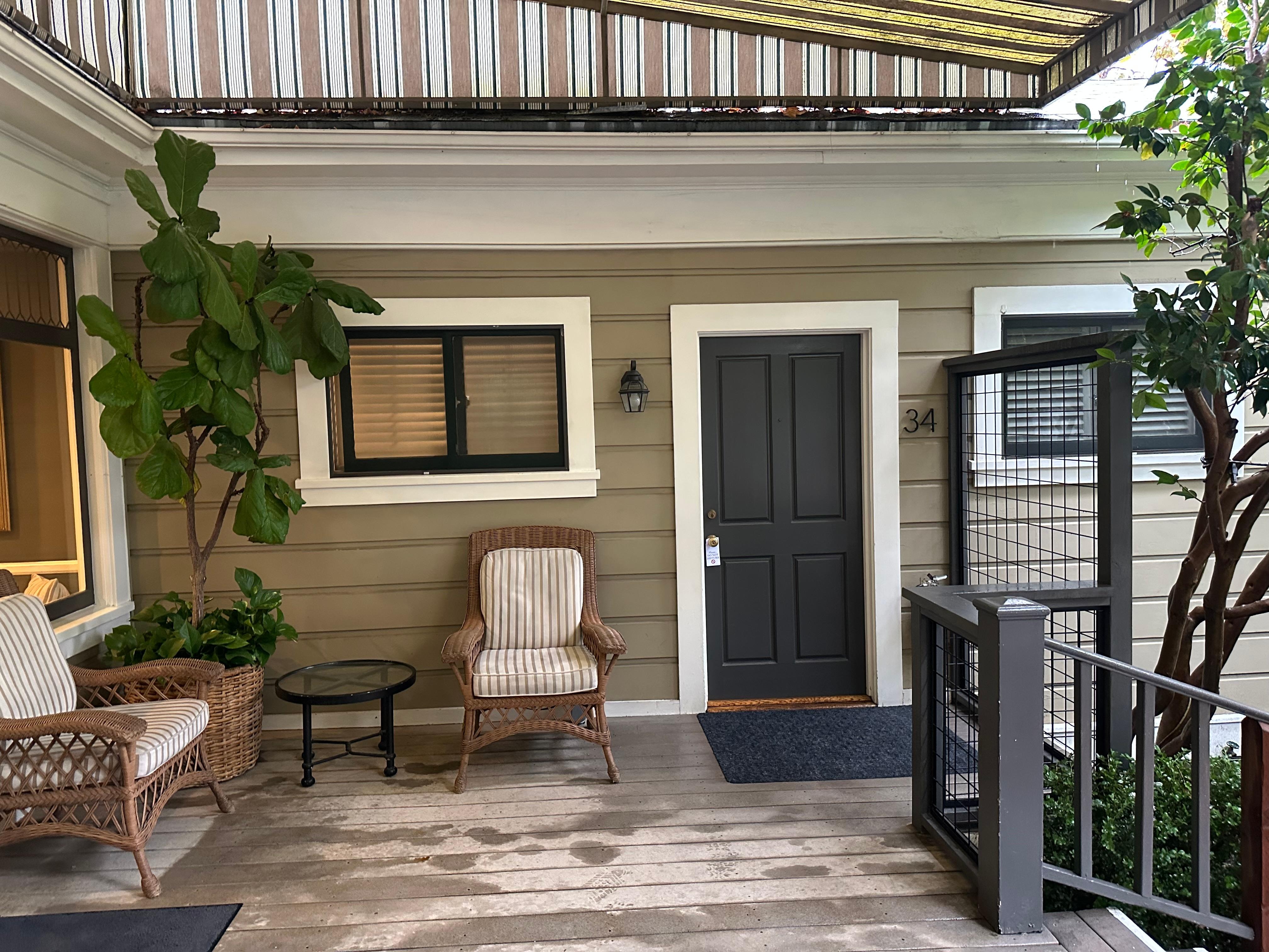 Entrance to our suite