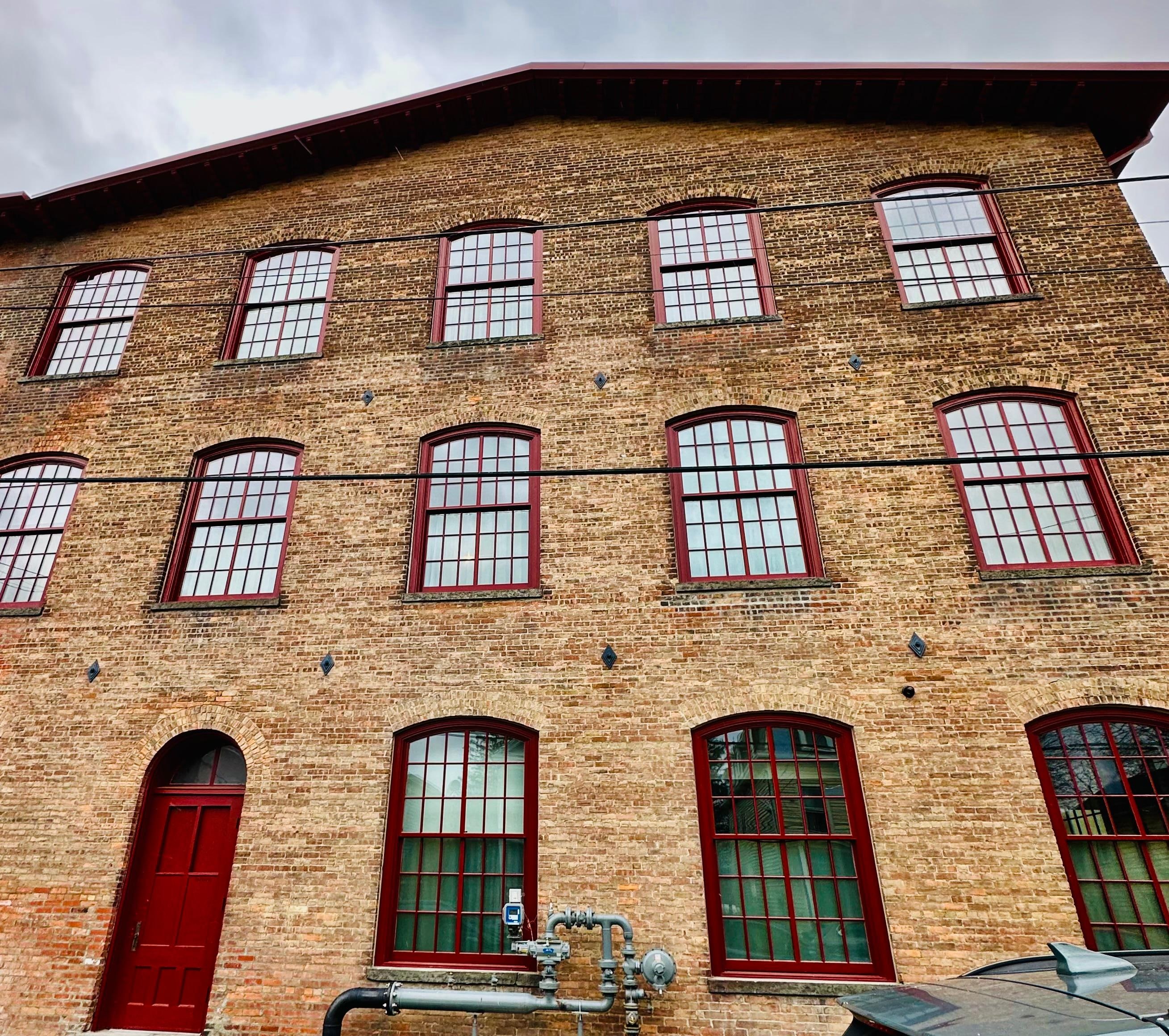 The Pocketbook Hotel is located in a former Pocketbook factory!
