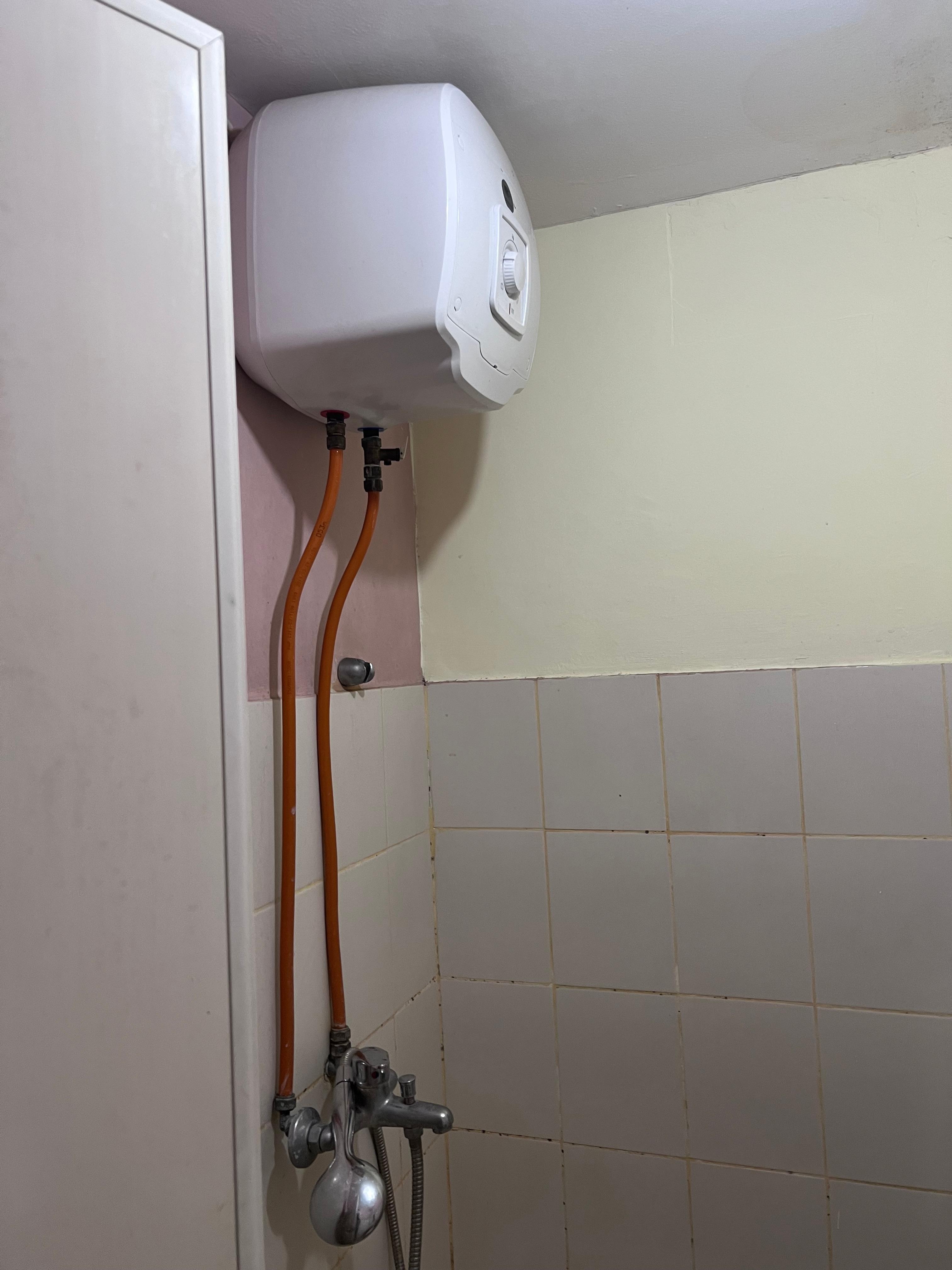 The hot water is intermittent works