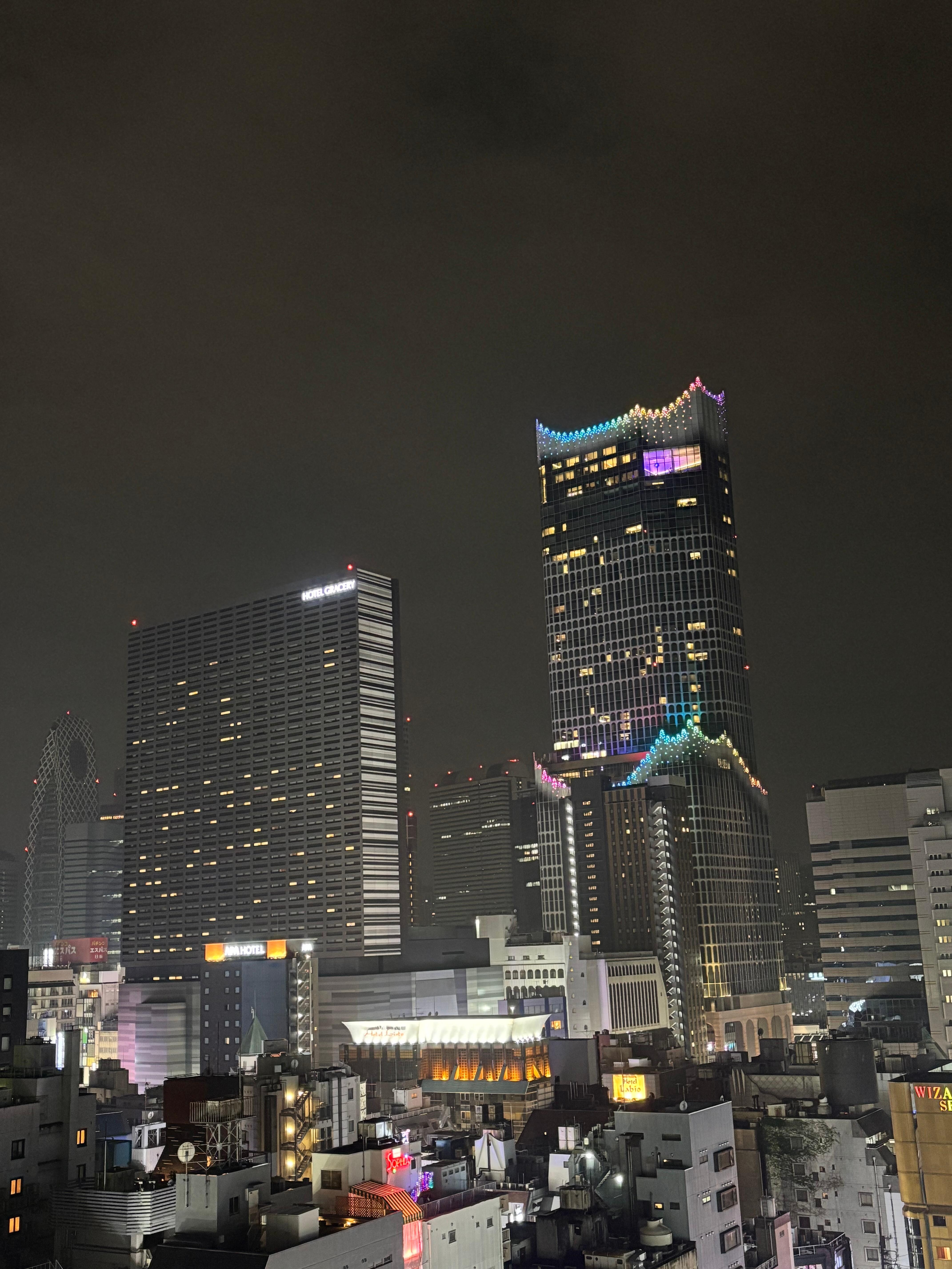 Rooftop bar view 