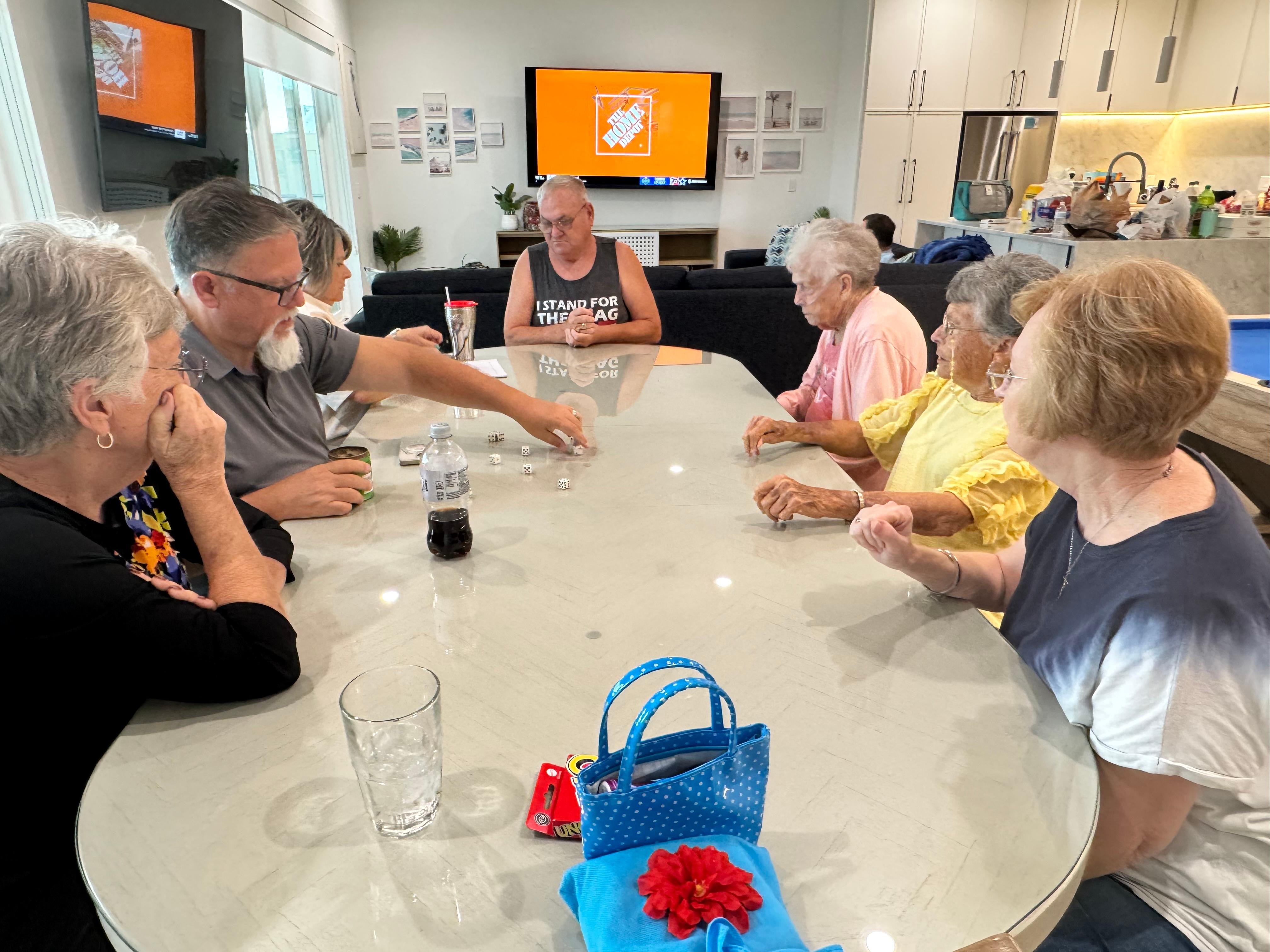 Huge open living space for the family to enjoy