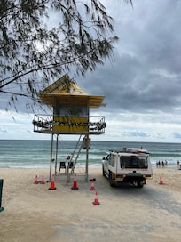 Nearest Surf Life Saving station across the road
