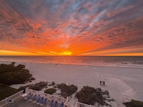 Sunset from the balcony