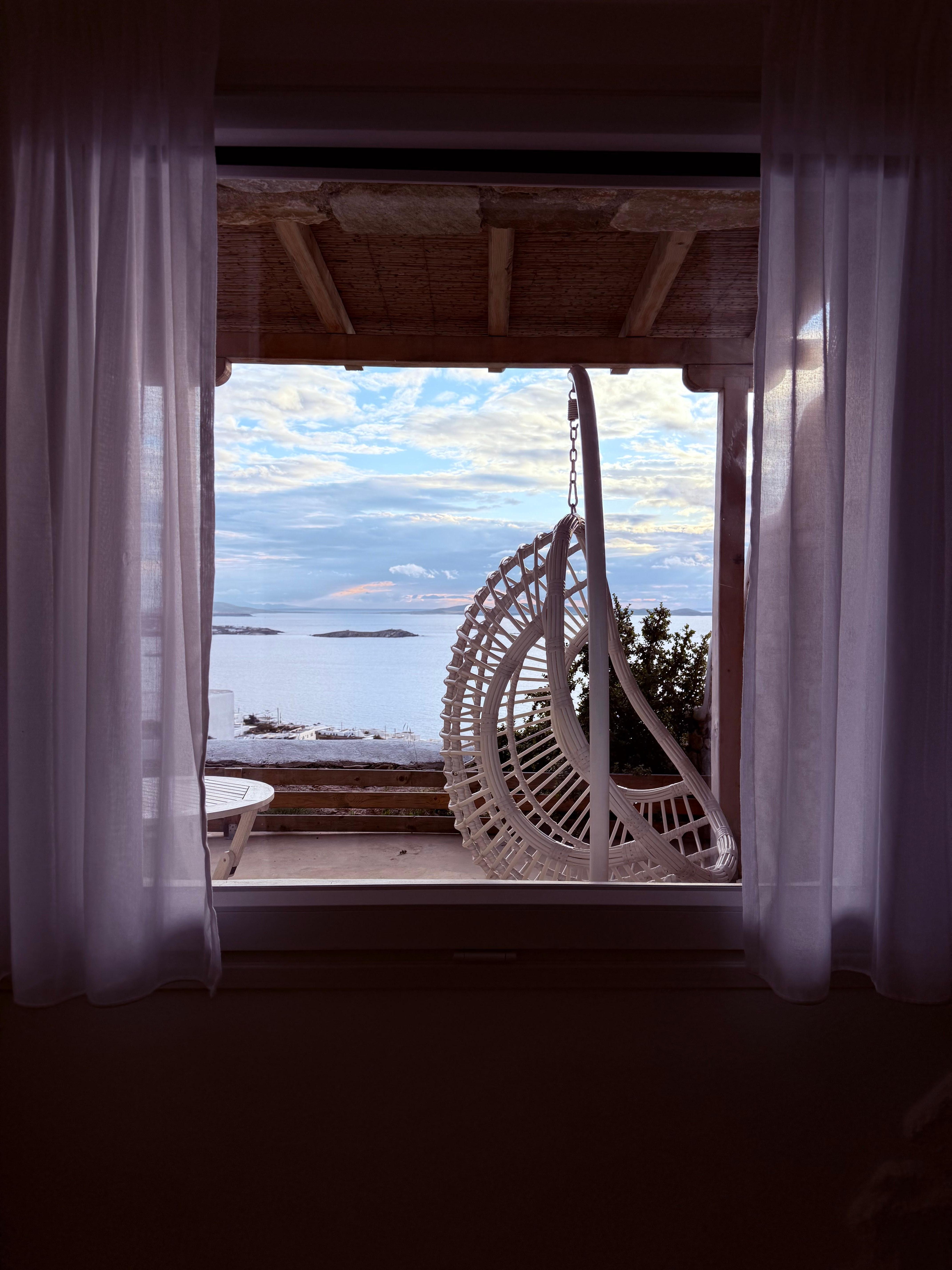 Window view from your bed