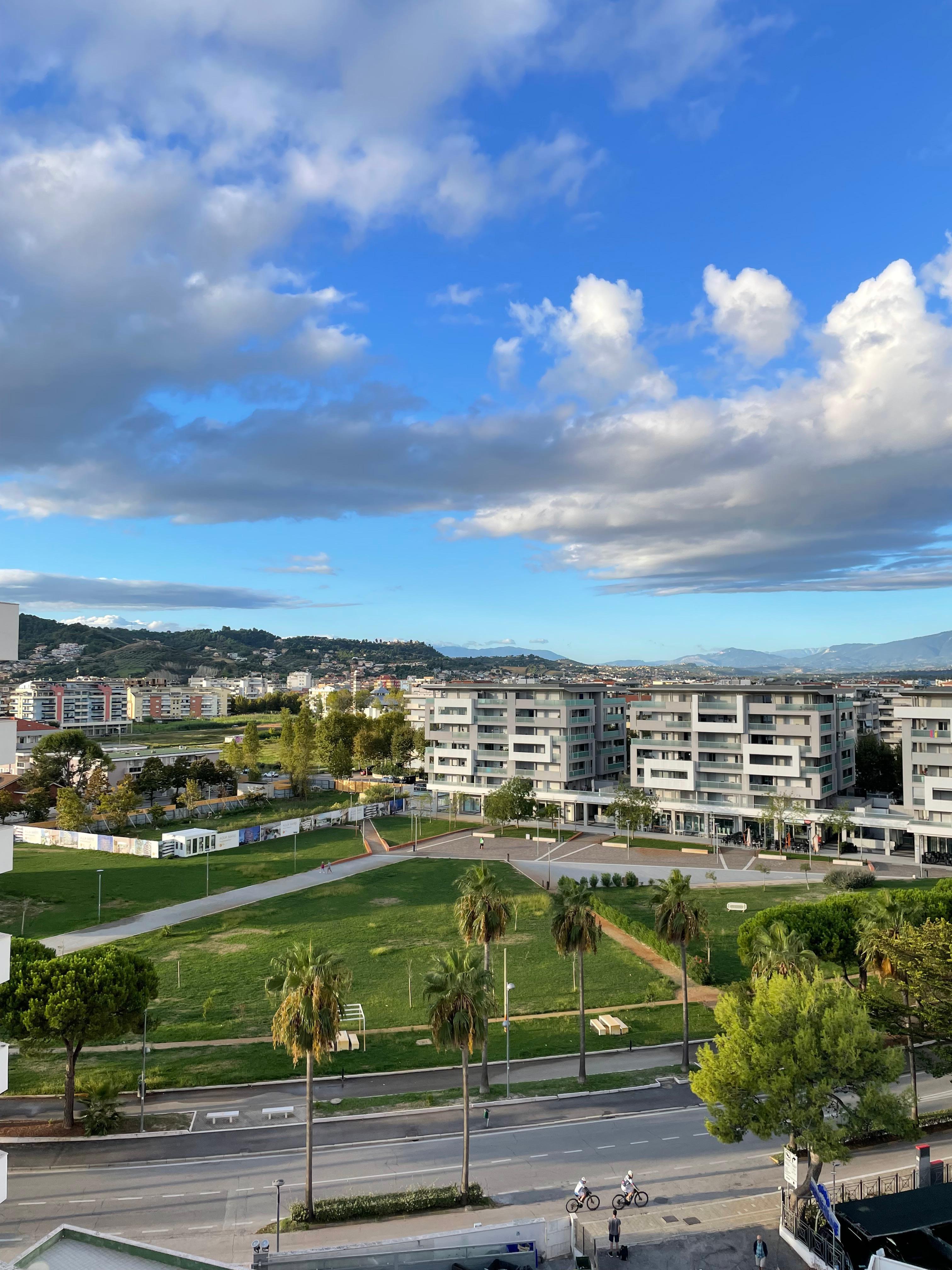 Vista dalla camera