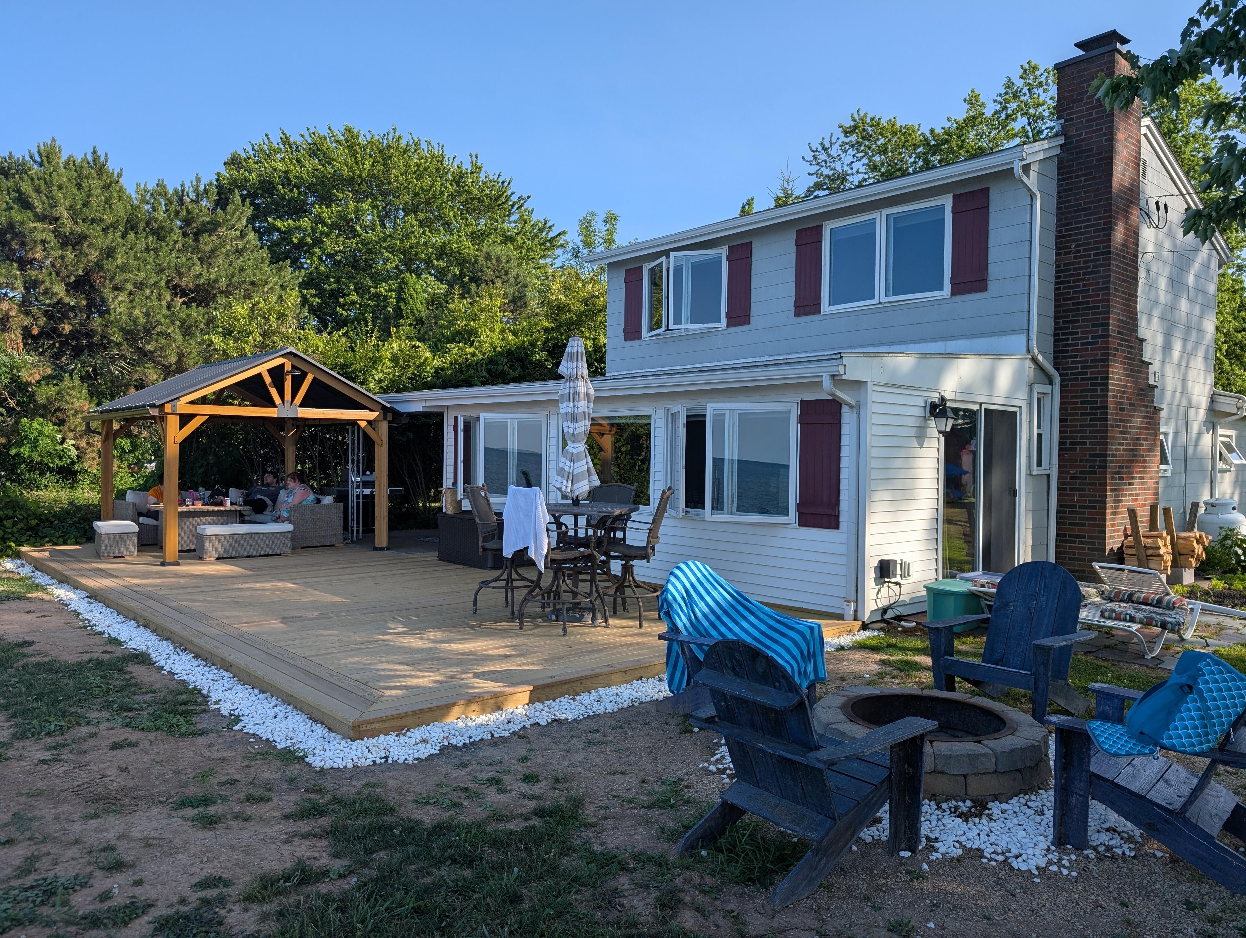 Back deck