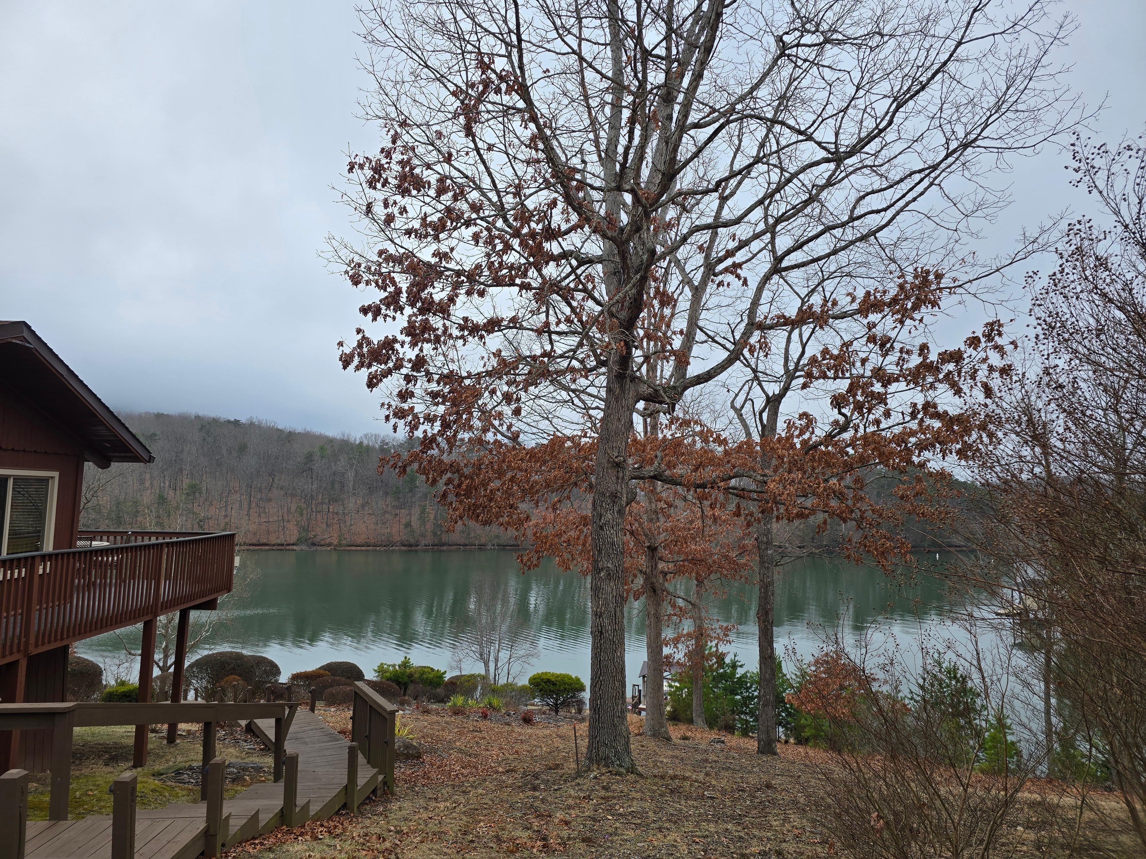 View of Lake from the patio