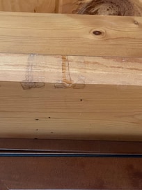 Small water leak above kitchen sink