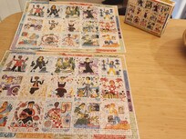 500-piece puzzle we brought and did on a rainy day. 💜