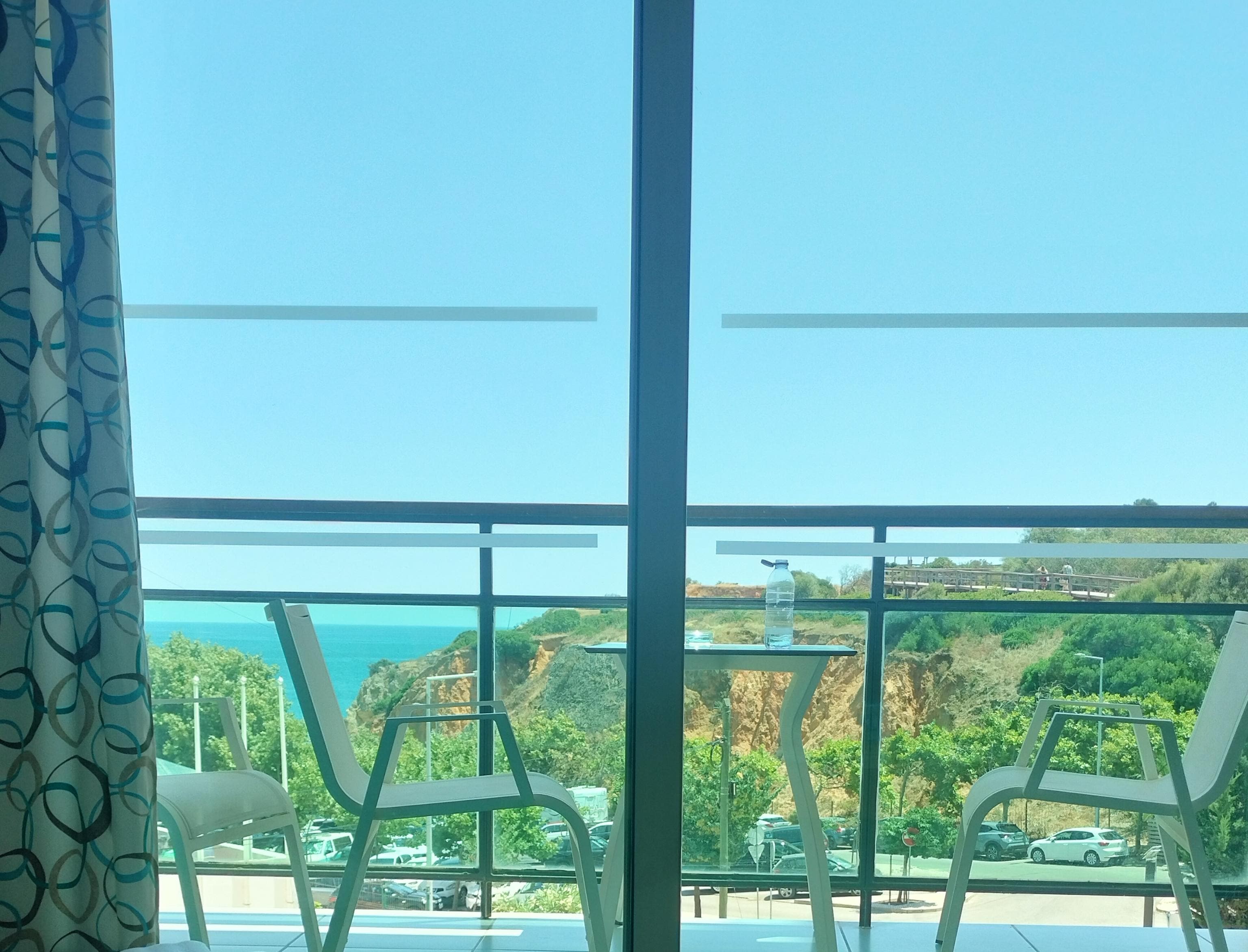 View from the condo's living room.