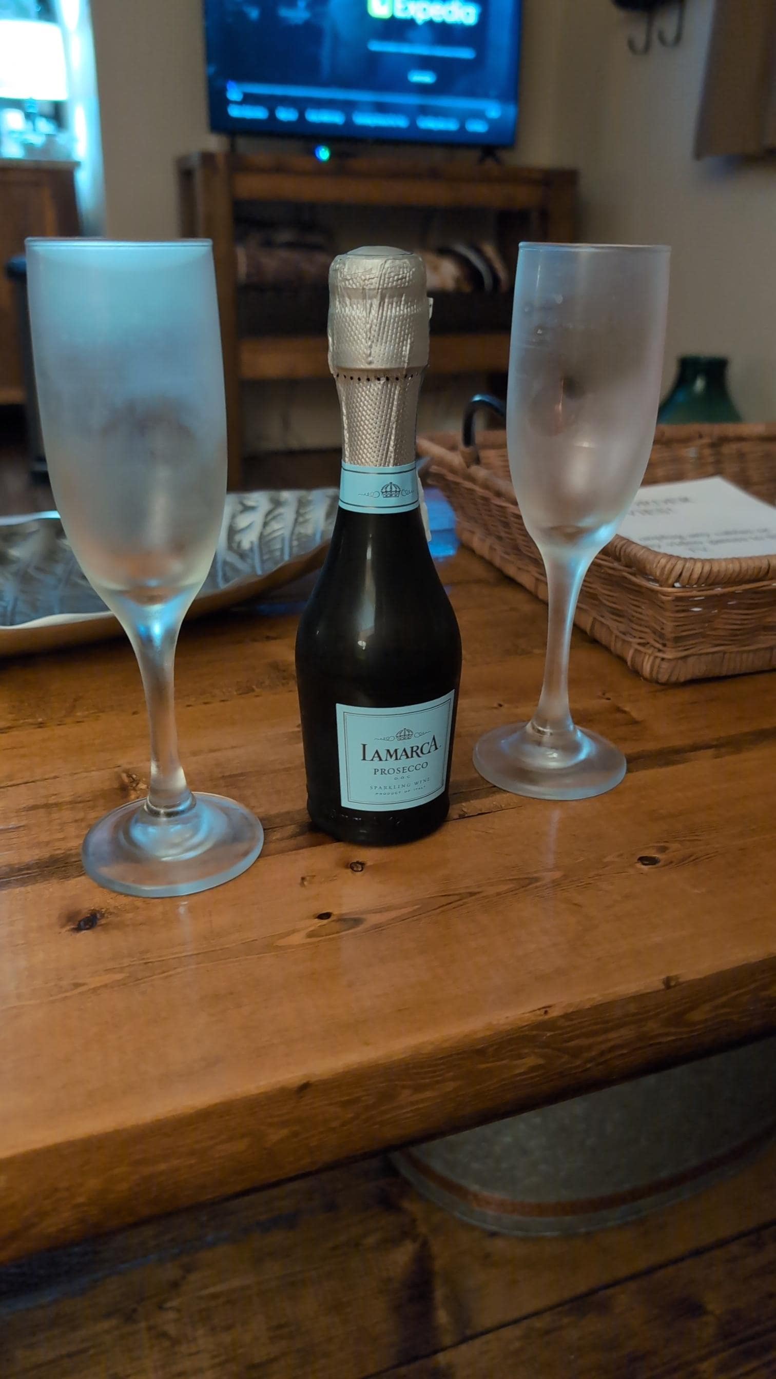 Complimentary drinks