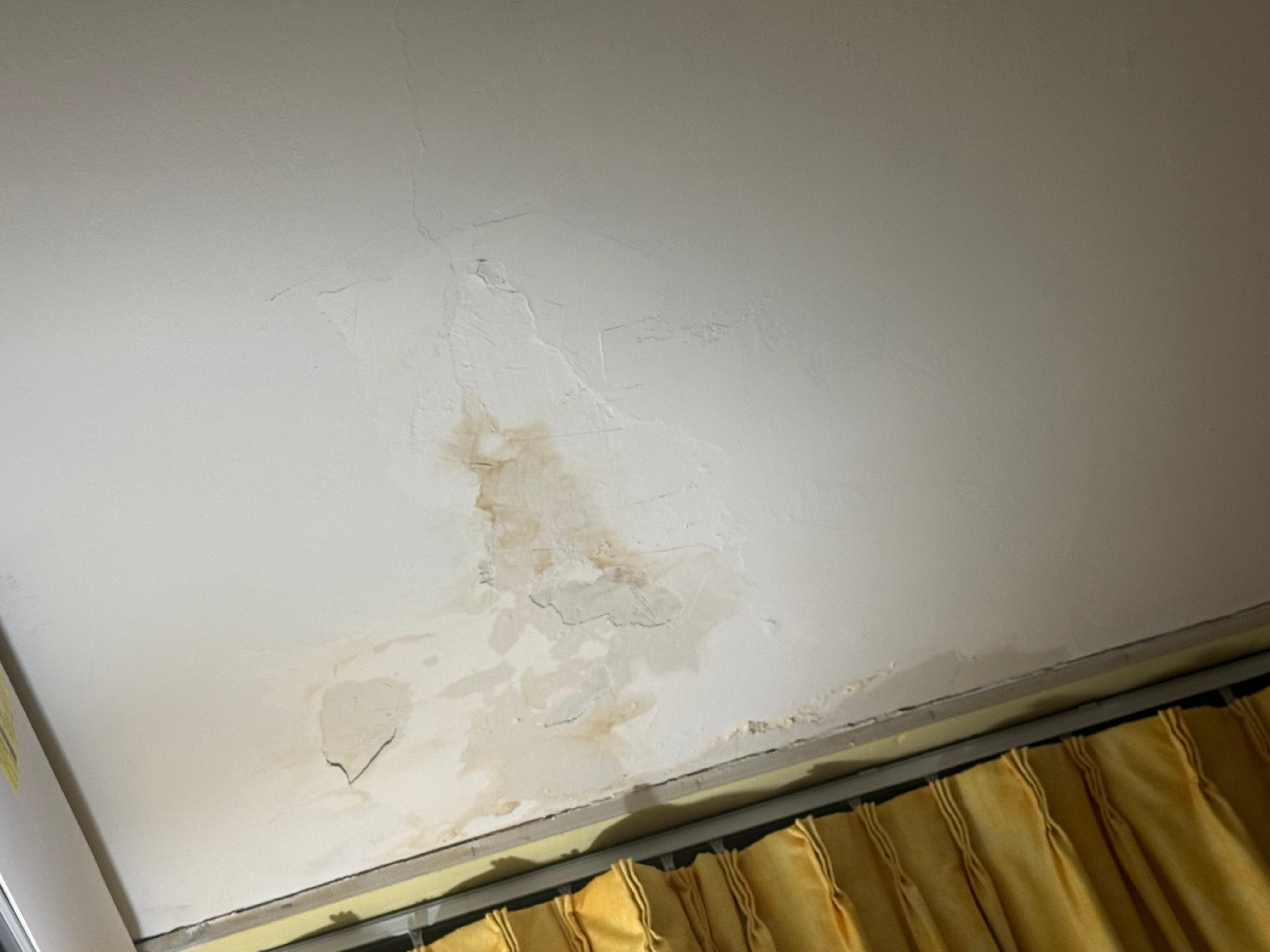 Ceiling leak