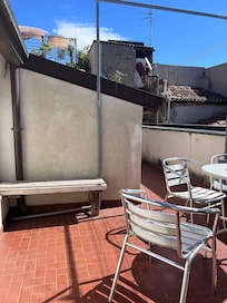 Outside Where you can eat breakfast