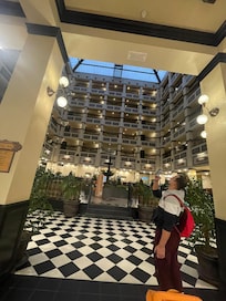 Intérieur de l’hôtel principal