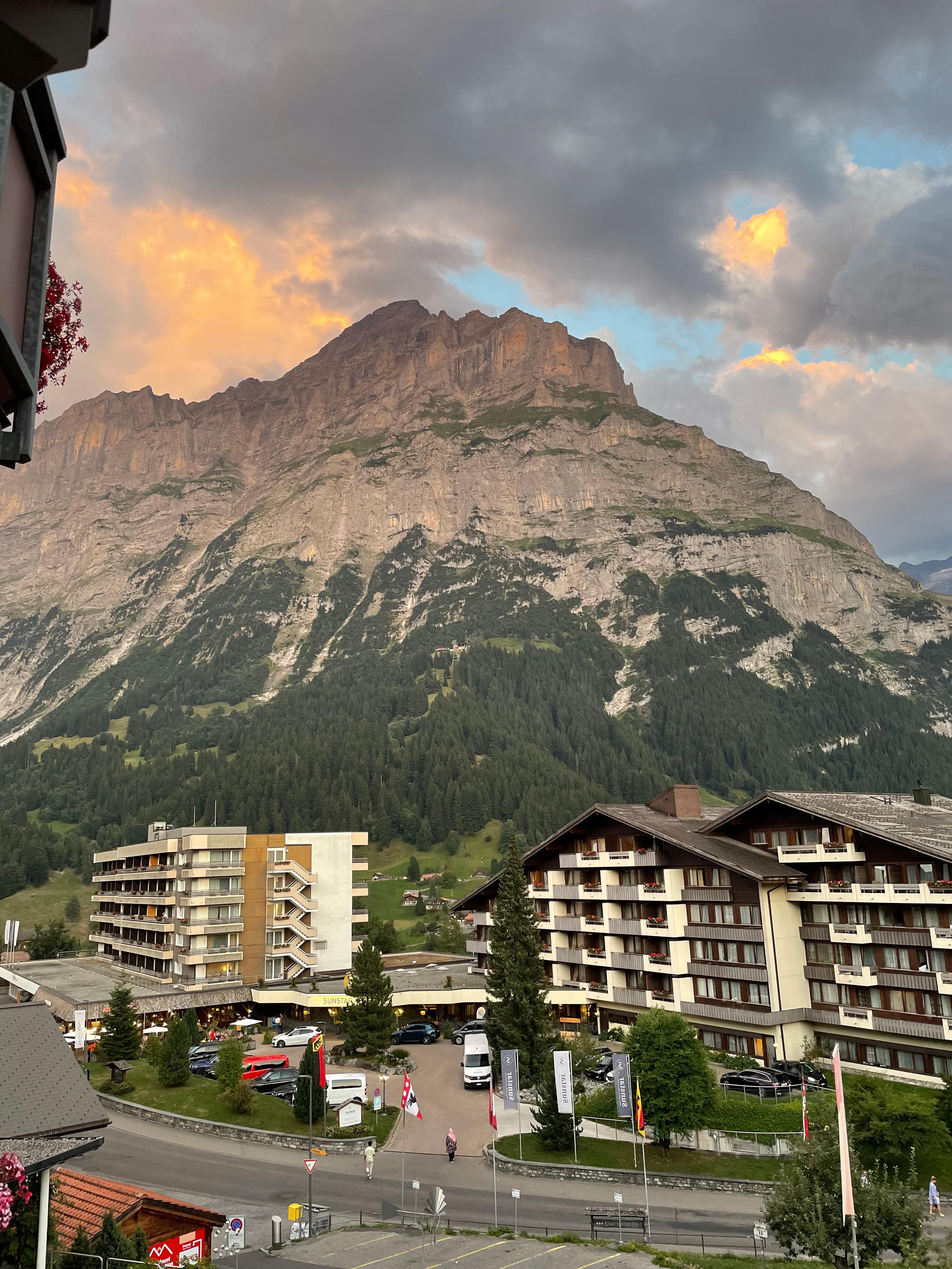 Blick vom Hotelzimmer aus 