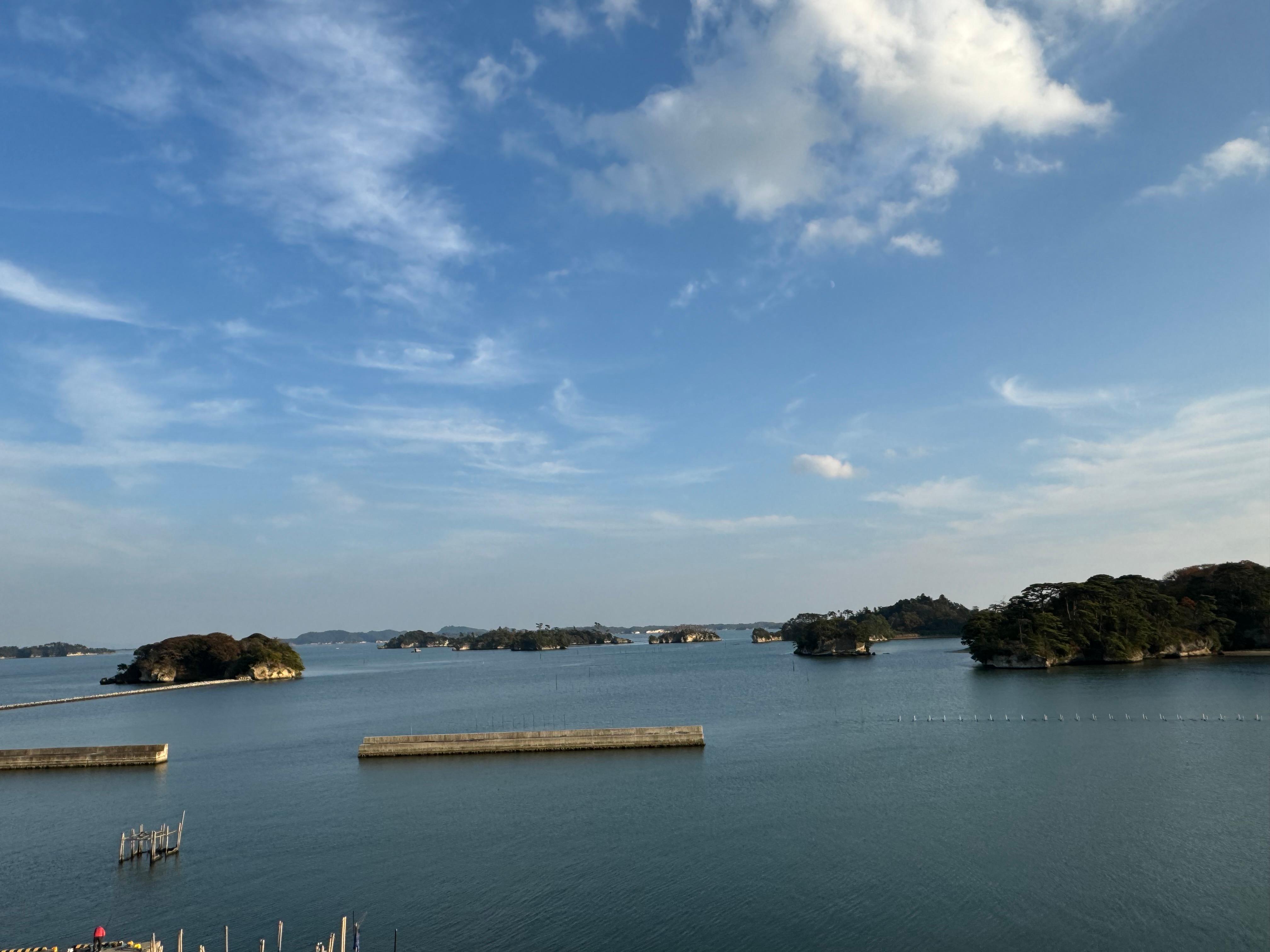 ホテルからの見た松島