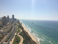 Vue spectaculaire du Royal studio de Netanya