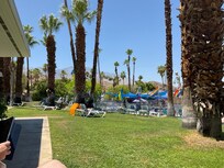 view of the mountains