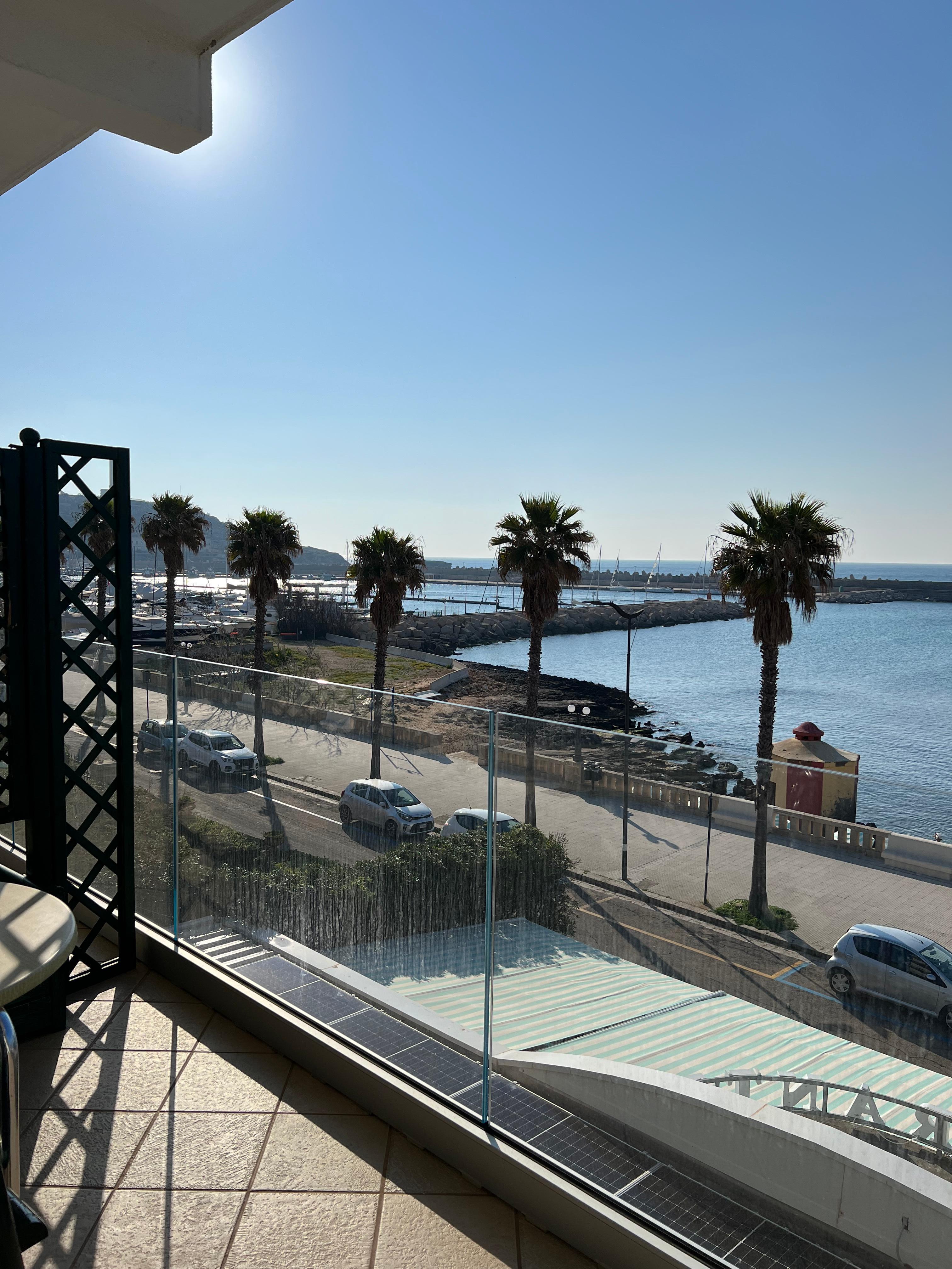 Desde la terraza de la habitación