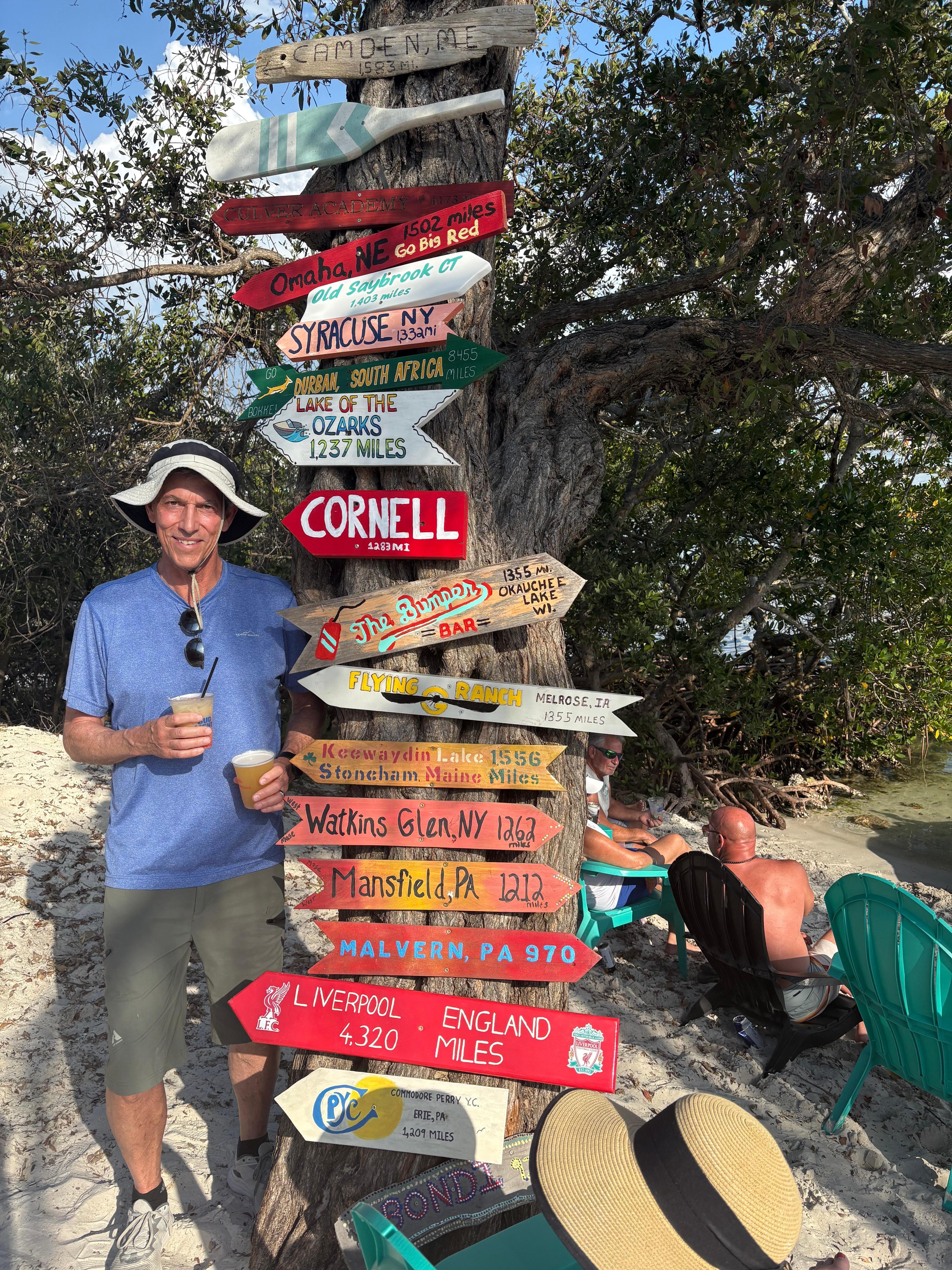 Nearby restaurant/bar.