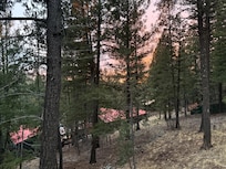 Sunset off of the back deck.