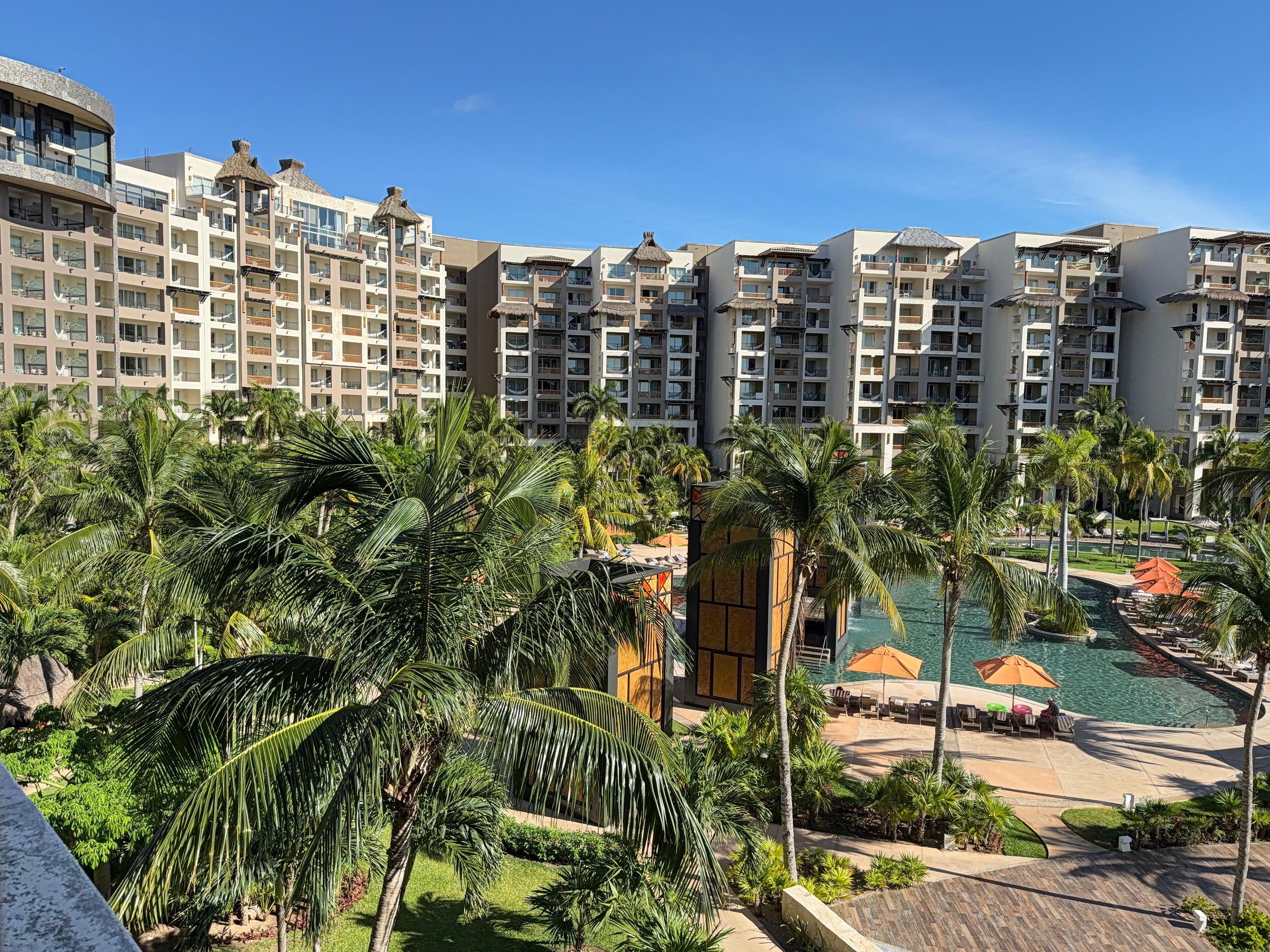 Vista nocturna, muy acogedora