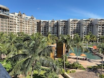 Vista nocturna, muy acogedora