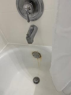 Rust in the tub