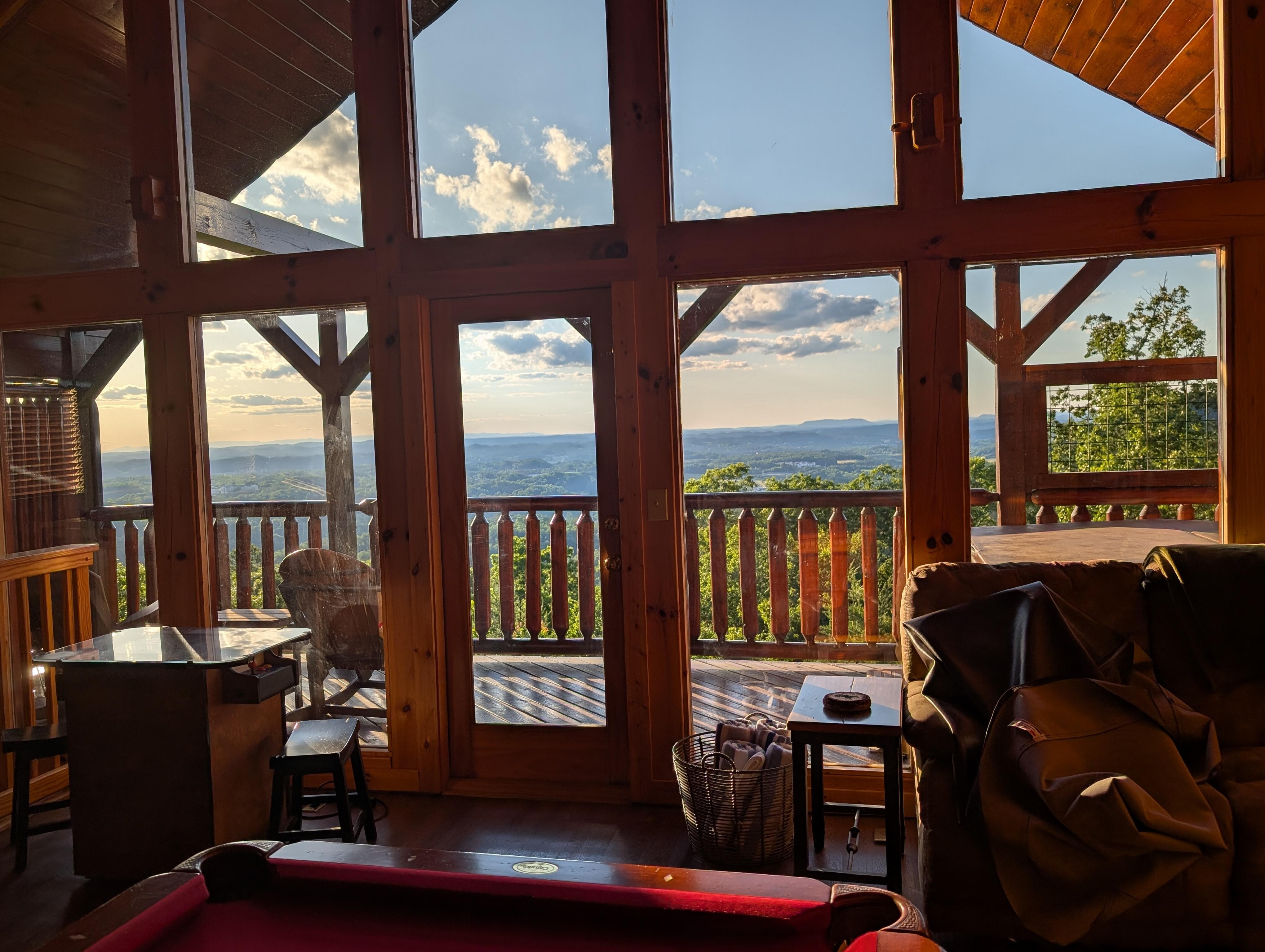 View from upstairs
