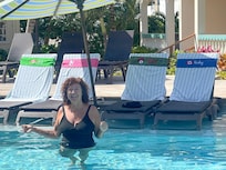 Chairs at the pool