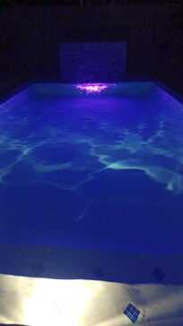 Late night swim. So relaxing