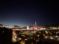 View from the terrace in the 7th floor