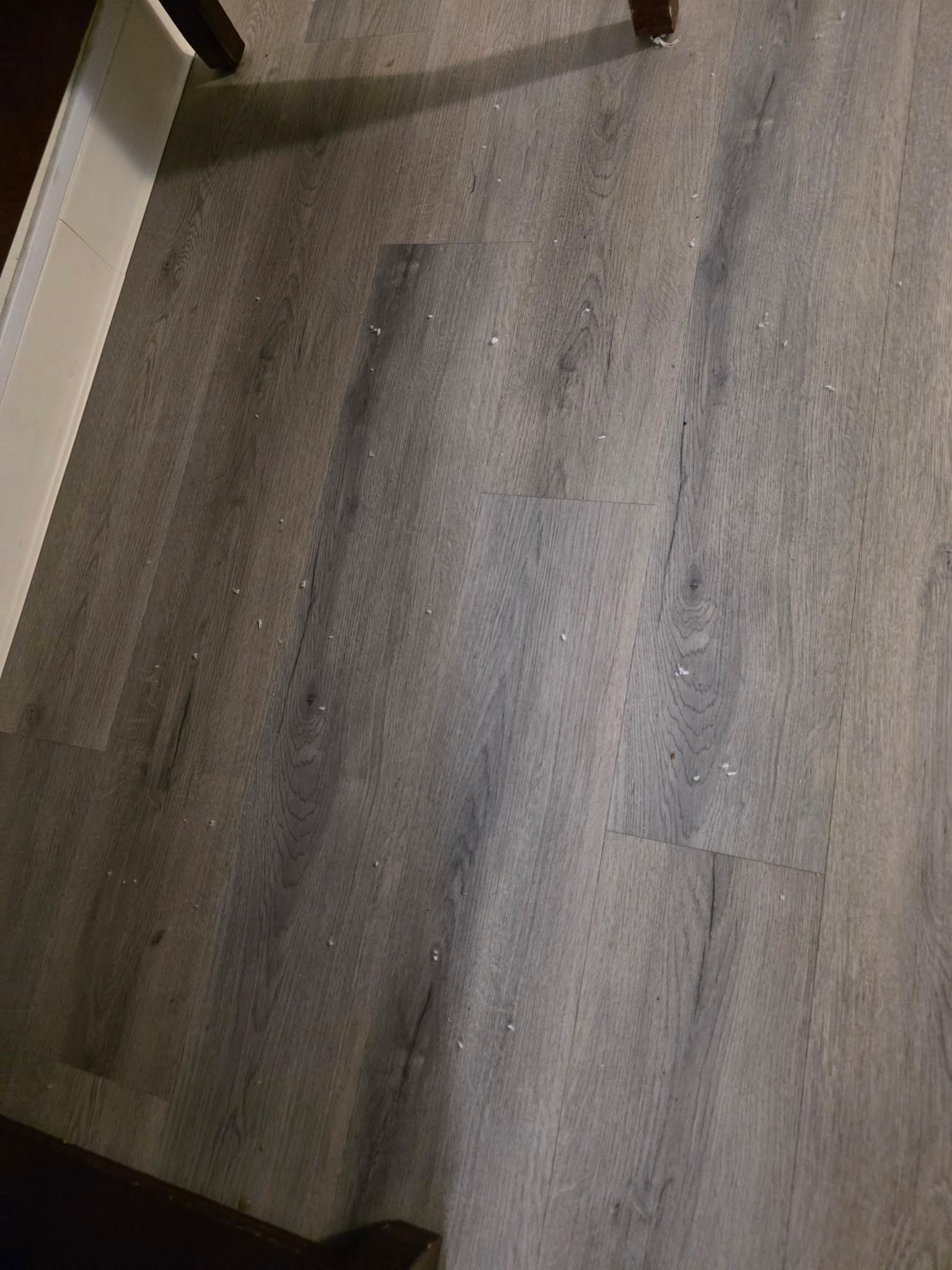 Floors were dirty