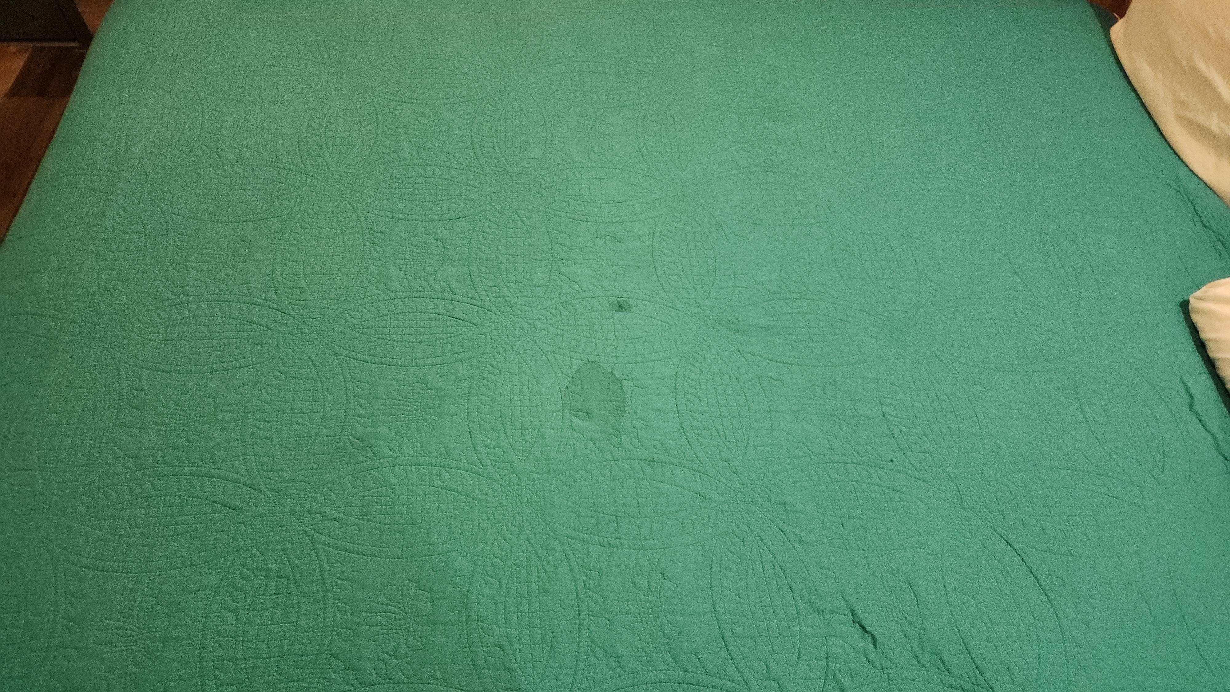 More dirty linens and dirty refrigerator 