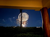 Excellent location for New Yearâs fireworks!