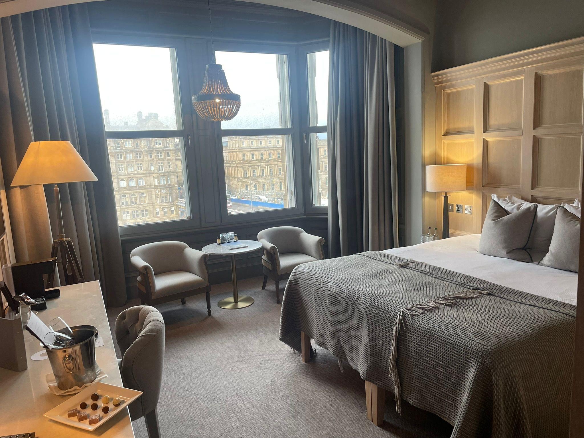 Our stunning room – an upgrade!