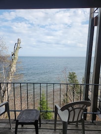 View from our room.