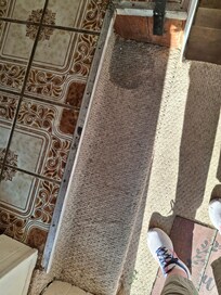 First step into the home.